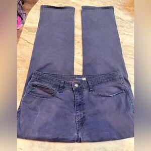 Dockers Straight Fit Pants Men’s 32x34 Blue Stretch Casual Chino